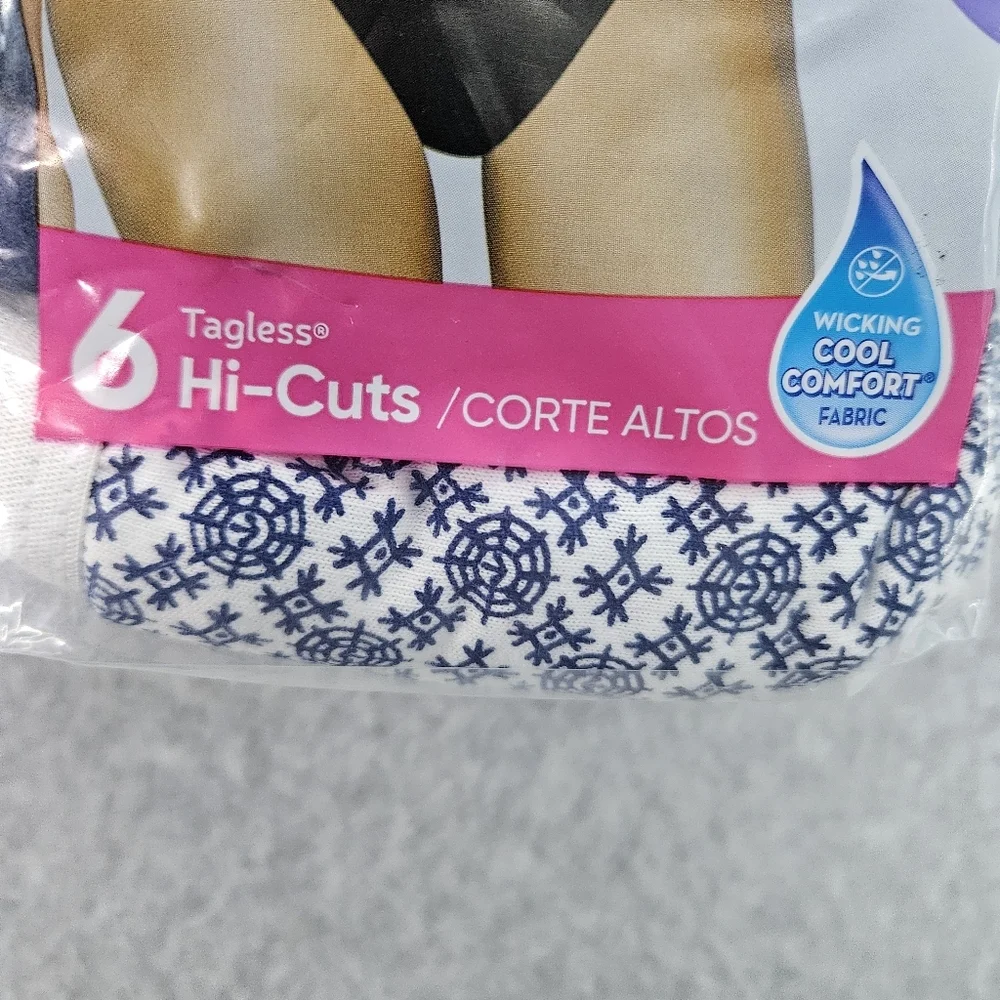 Hanes‎ Women's Cotton Underwear Size 9/XXL